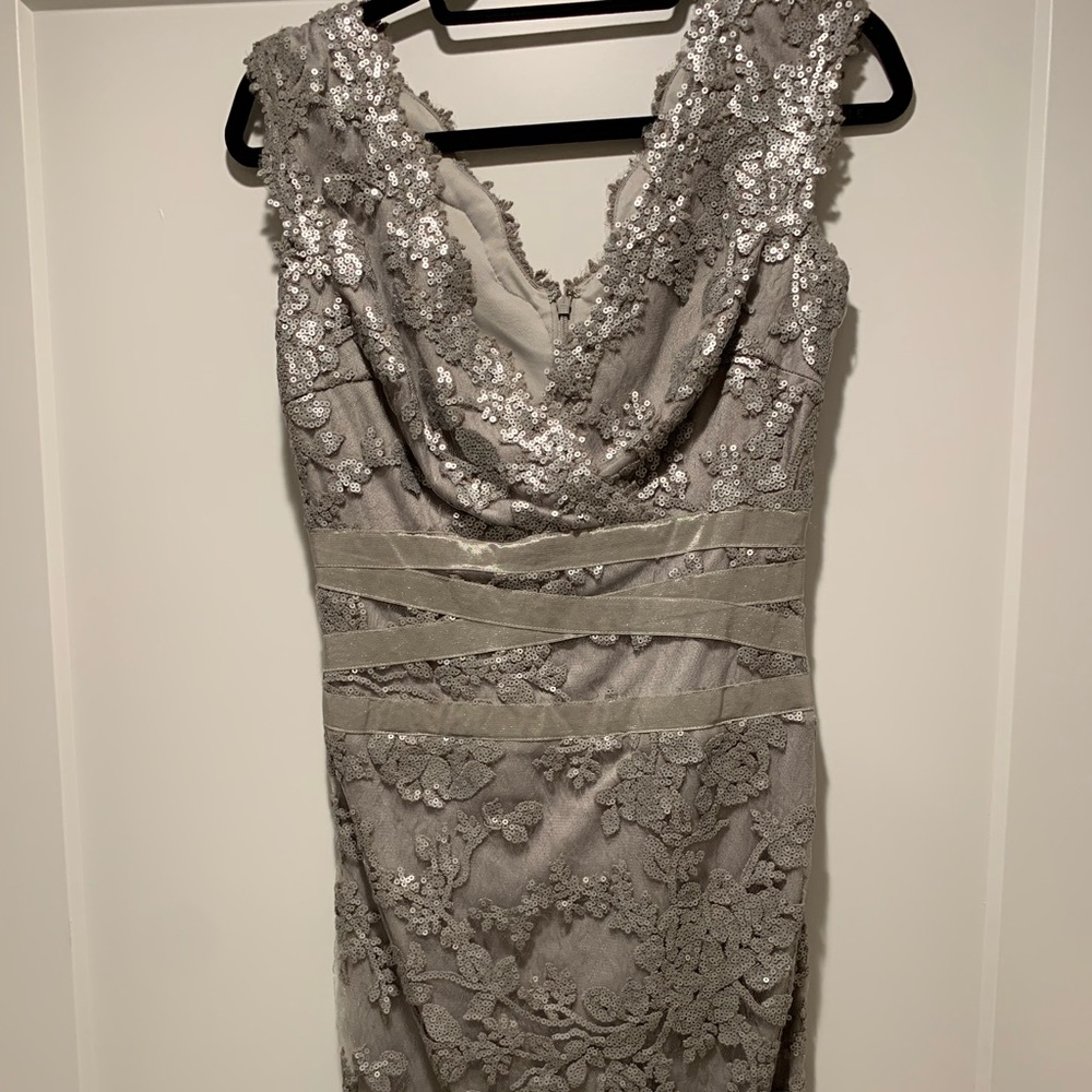 Tadashi Shoji Beaded Lace Dress